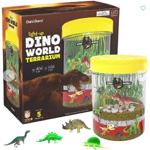 Light-up Dino World Terrarium Kit (1), Math for Love Prime Climb (1), 10.5 Inch - Picture 5 of 14